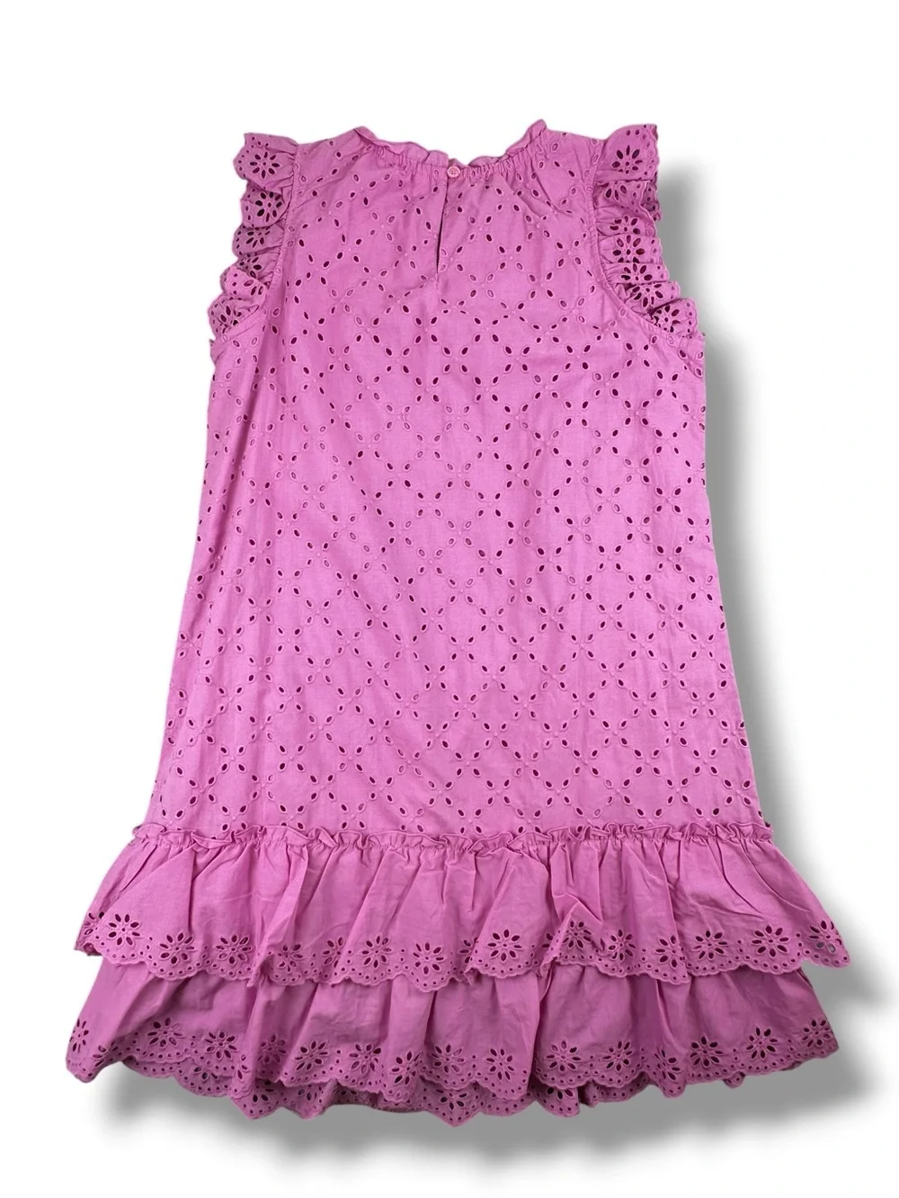 Matilda Jane Enchanted Garden Shift Into Spring Eyelet Dress Small NWT